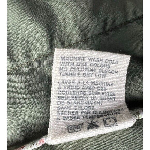 G1 Spring Goods Cargo Jacket  Women's Size 8  Belted Lightweight Utility   Green - Picture 7 of 8